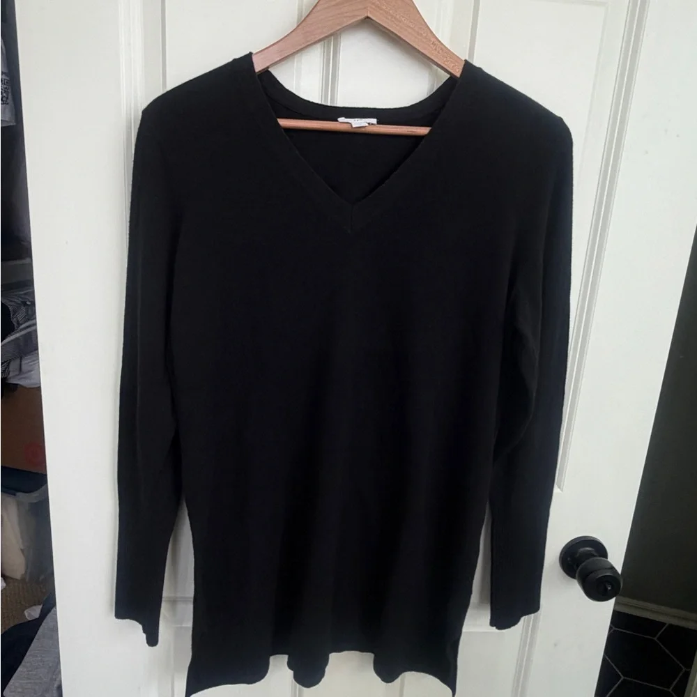Like new J Jill cotton poly blend tunic sweater. So soft. Beautiful. Medium - Picture 2 of 6